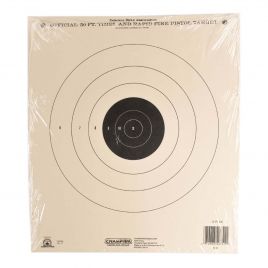 CHAMPION TARGETS NRA 50FT RAPID FIRE PISTOL 12PACK
