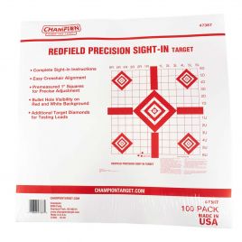 CHAMPION TARGETS REDFIELD SIGHT-IN 100 PACK