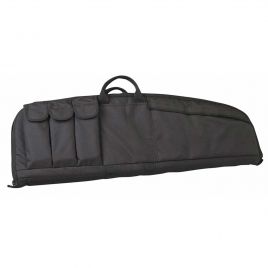 UNCLE MIKES TACTICAL RIFLE CASE WITH 3 MAG POUCHES