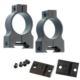 WINCHESTER XPR BASE AND RING SET MEDIUM ALUMINUM