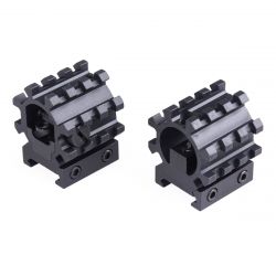 AR15 SIGHT SET 5 RAIL POS HOUSING PICATINNY MOUNT