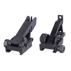 AR15 SIGHT SET PULL UP ALUM PICATINNY MOUNT