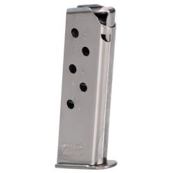 WALTHER PPK 6RD 380ACP NICKEL MAGAZINE