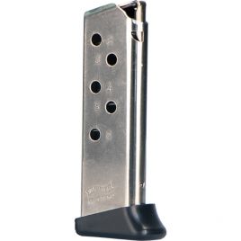 WALTHER PPK 6RD 380ACP NICKEL FINGER REST MAGAZINE