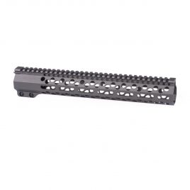 AR15 MLOK HANDGUARD 13IN GRAY FULL TOP RAIL