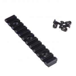 MLOK RAIL SECTION 11 SLOT ALUMINUM BOWDEN
