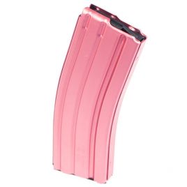 AR15 30RD 5.56/223 ALUM PINK TEFLON DURAMAG C PROD