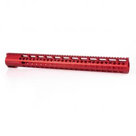 AR 308 HANDGUARD KEYMOD RED 19.25IN FIVE ROWS