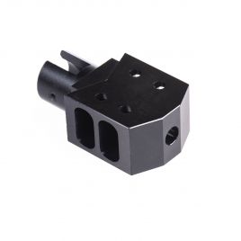 RUGER 10/22 MUZZLE BRAKE BLACK TANKER STYLE