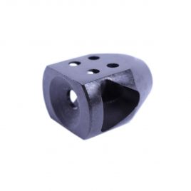 TANKER STYLE MUZZLE BRAKE BLACK 45ACP .578X28