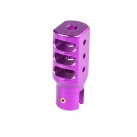 RUGER 10/22 MUZZLE BRAKE PURPLE COMPENSATOR
