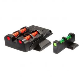 HIVIZ M&P FIBER OPTIC ADJUSTABLE SIGHT SET