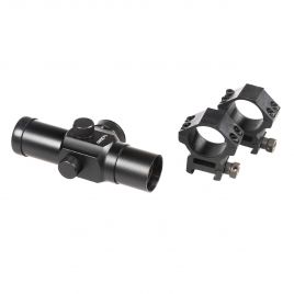 1X30 RED DOT OPTIC WITH HIGH TACTICAL RINGS
