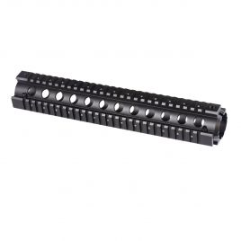 AR15 QUAD RAIL HANDGUARD 12IN 2 PIECE DROP IN