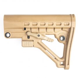 AR15 COLLAPSIBLE STOCK A-FRAME MIL-SPEC TAN