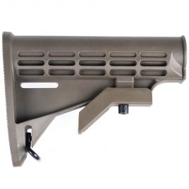 AR15 COLLAPSIBLE STOCK M4 COMMERCIAL GREEN