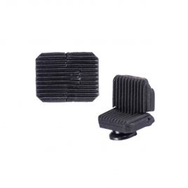 KEYMOD RAIL INSERT BLACK RUBBER 20 PACK