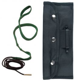 AR15 CLEANING KIT POUCH WITH 223 556 BORESNAKE