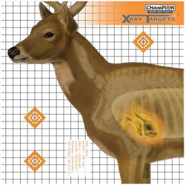 CHAMPION X-RAY DEER TARGET 25IN 6 PACK