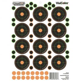 CHAMPION ADHESIVE VISICOLOR TARGET CASE OF 180