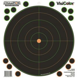 CHAMPION ADHESIVE VISICOLOR 8IN TARGETS 5 PACK