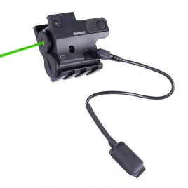 GREEN LASER COMPACT PISTOL WITH RAIL & REMOTE