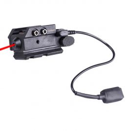 RED LASER PISTOL OR RIFLE SIGHT WITH REMOTE SWITCH