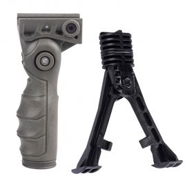AR15 VERTICAL GRIP 5 POSITION ODG 5IN WITH BIPOD