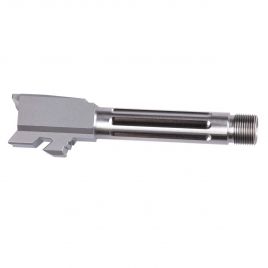 GLOCK 43 9MM STAINLESS FLUTED THREADED BARREL