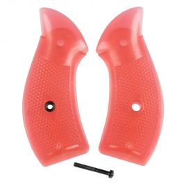 SMITH & WESSON J ROUND HOT PINK POLY GRIP PANELS