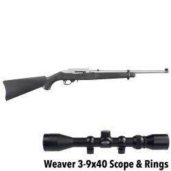 RUGER® 10/22 TAKEDOWN® STAINLESS SYN SCOPE PKG