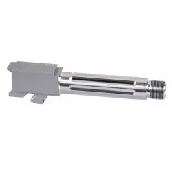 GLOCK 26 9MM STAINLESS FLUTED THREADED BARREL