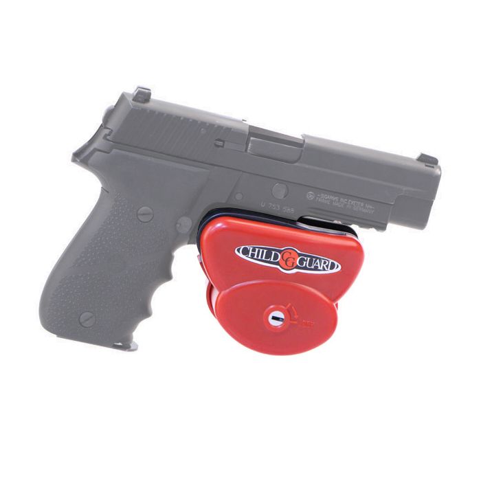 2 Key Gun Trigger Lock for Universal Firearms Pistol Rifle Shotgun Child Safety 